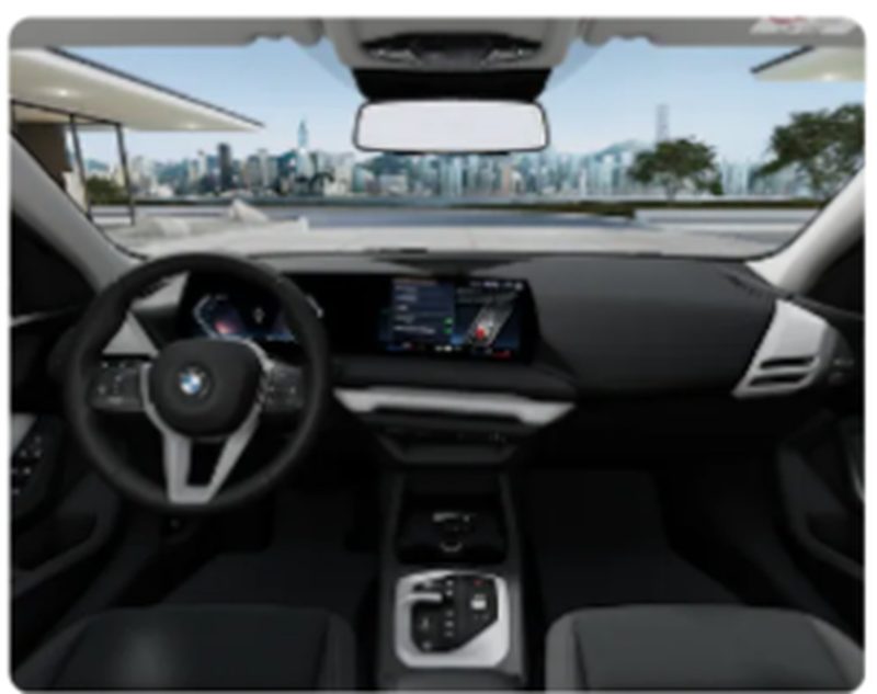 1ᵉʳ prix — Ta voiture (BMW) : intérieur d'une BMW neuve, volant et écran tactile, valeur 41 000 CHF, offerte par DIMAB Groupe.