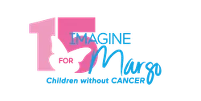 Logo officiel Imagine for Margo — 15 ans · Children without Cancer, fondation contre les cancers pédiatriques