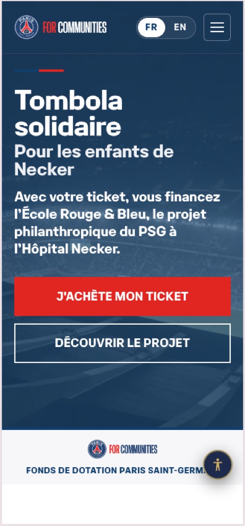 Sélection des tickets Paris Saint-Germain