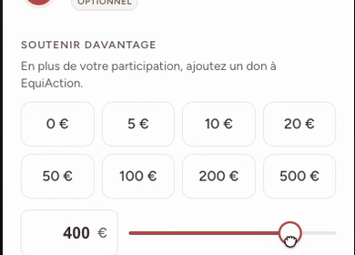 Recadrage : « Soutenir davantage » — don complémentaire et reçu fiscal
