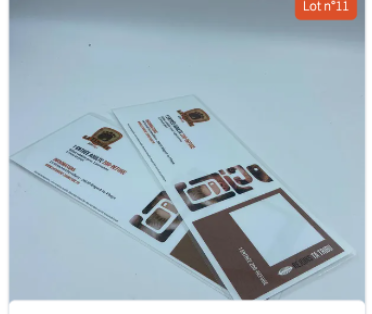 Invitations « Place VIP + déjeuner fondateurs », lot n°11 de la tombola La Tanière.